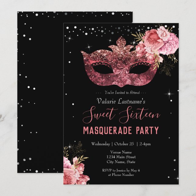 Rosa MasqueraSweet sixteen (Fram/baksida)