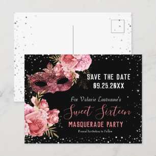 Rosa MasqueraSweet sixteen Spara datum Vykort