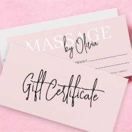  Rosa Massage Spa Gift-certifikat