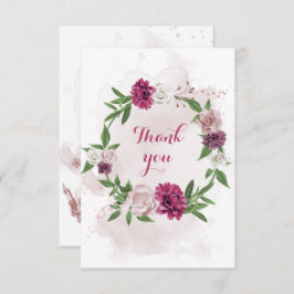 rosa Mauf-blommor, grönenery wand Tack Kort