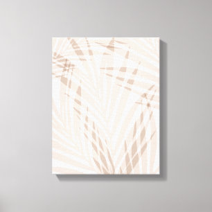 Rosa & Mauve Minimalist Löv Wall Art Canvas