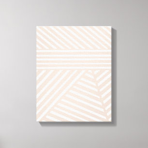 Rosa/Mauve Minimalist Rand Wall Art Canvas
