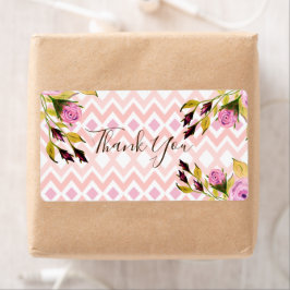 Rosa Mauve och Lila med Grönt Fraktsedel