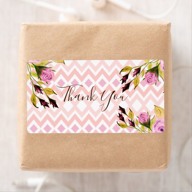 Rosa Mauve och Lila med Grönt Fraktsedel (Insitu)