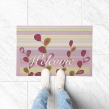 Rosa Mauve och Ljust grönt