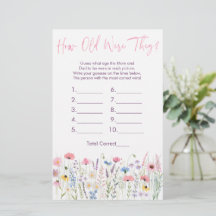 Rosa Meadow Wildblommor hur gamla de var