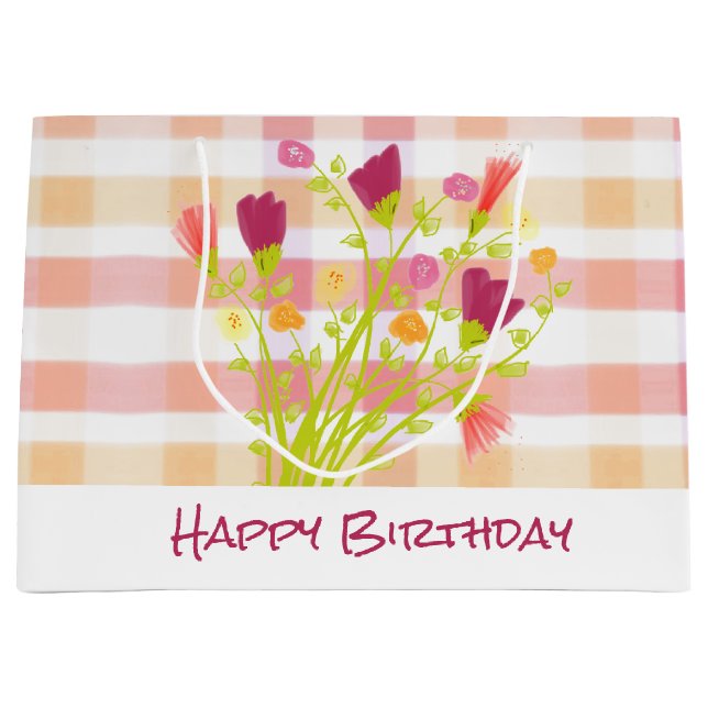 Rosa med Burgundy-Blommigt (Framsidan)