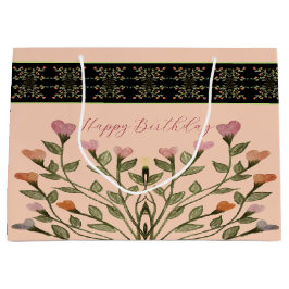 Rosa med Elegantens Blommigt