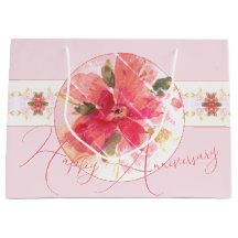 Rosa med korall och smak