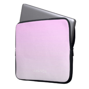 Rosa med moderna övertoningar - minimalistisk anpa laptop fodral