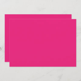 rosa med svart gräns inbjudningar