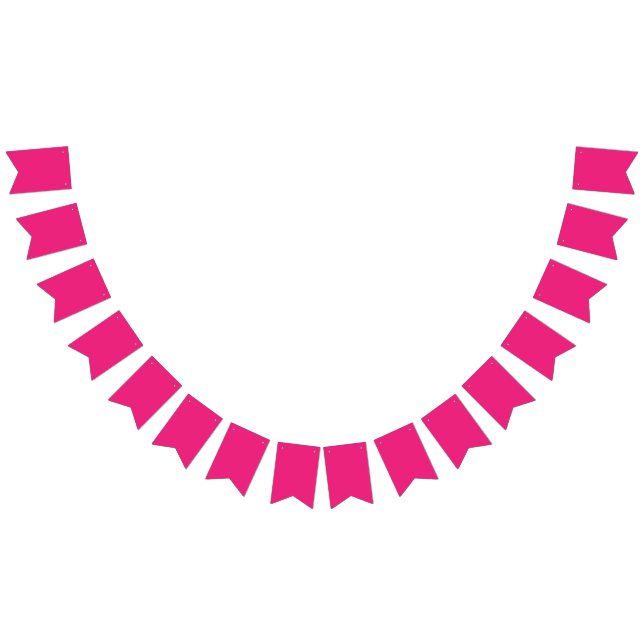 rosa med svart gräns vimplar (Alla)