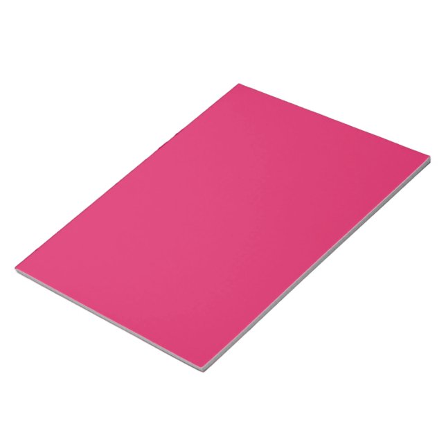 rosa med vit gräns anteckningsblock (Vinklad)