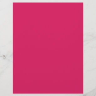 rosa med vit gräns reklamblad
