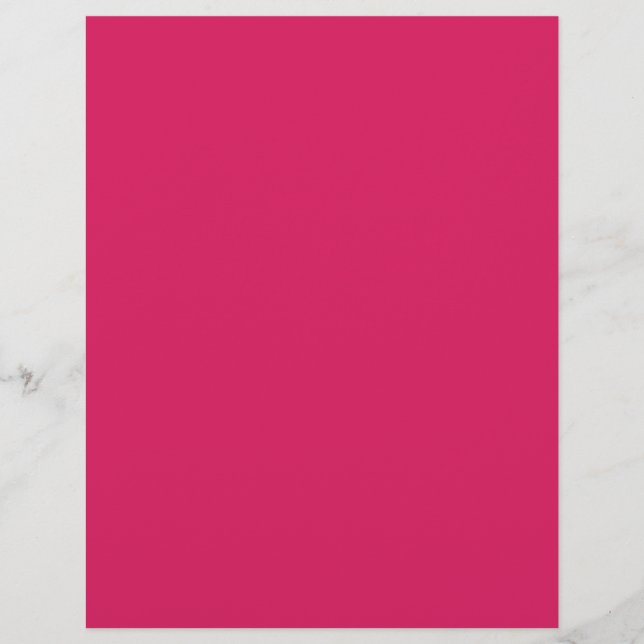 rosa med vit gräns reklamblad (Framsidan)