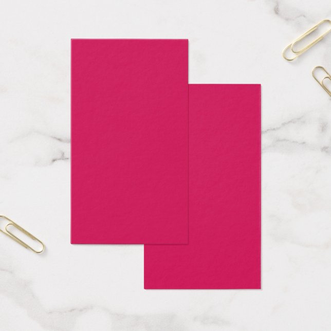 rosa med vit gräns visitkort (Kontor)