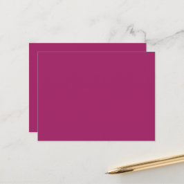 rosa med vit gräns vykort