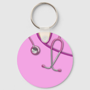 Rosa Medical Scrubs Nyckelring