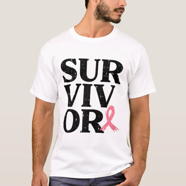 Rosa Medvetenhet om bröstcancer Kvinnor i badkaret T Shirt (Framsida)