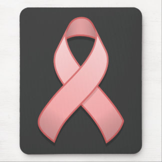Rosa medvetenhetband Mousepad Musmatta