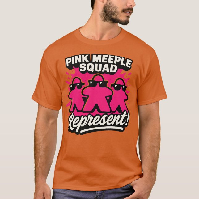 ROSA MEEPLE SQUAD T SHIRT (Framsida)