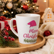 Rosa Merry Christmas Latte-mugg