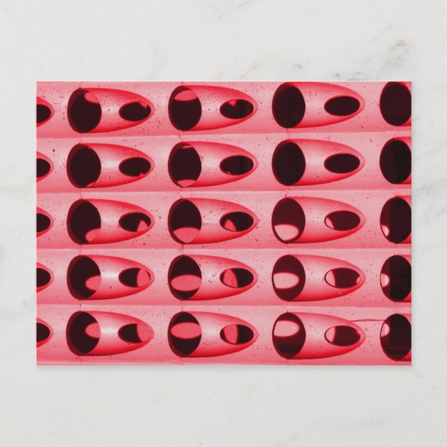 rosa metall vykort (Framsida)