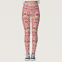 Rosa mexikanska Talavera-blommor BOHO Chic blom-