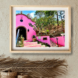 Rosa Mexikanskt chapel Poster