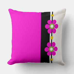 Rosa Mid Centres Modern Flower Power Kudde