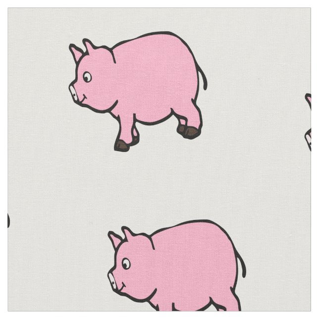 Rosa mini- gristyg tyg (Närbild)