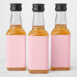 Rosa Mini Liquor-etikett Spritflaskor Etikett