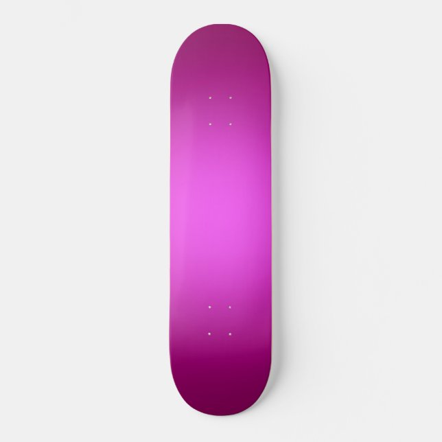Rosa Mini Skateboard Bräda 18,5 Cm (Framsida)