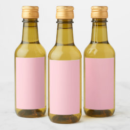 Rosa Mini Vin-etikett Vinetikett
