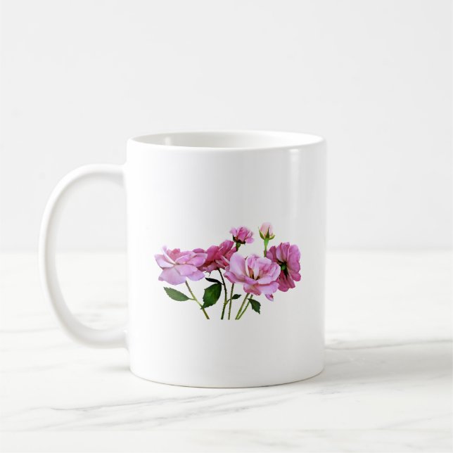 Rosa Miniature Ro Kaffemugg (Vänster)