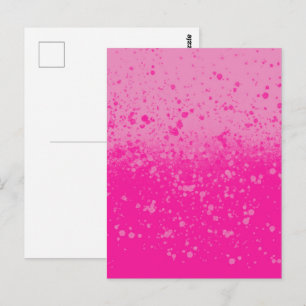 Rosa minimalism vykort