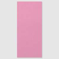 Rosa minimalistiskt magnetiskt kort | Mjuk lyx