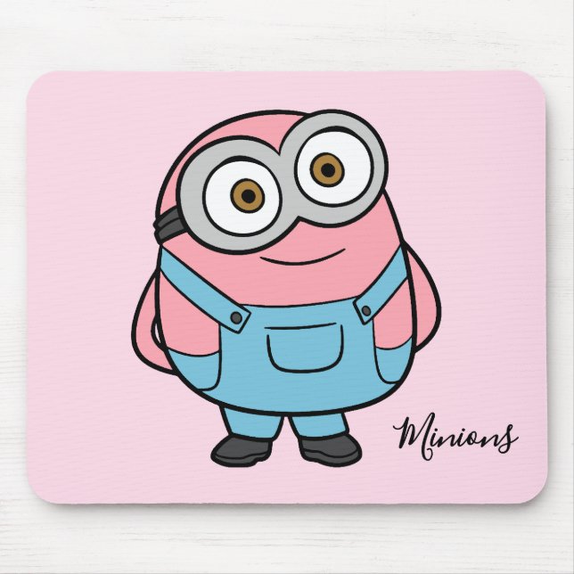 Rosa Minion Serieteckning Fanart Musmatta (Framsidan)