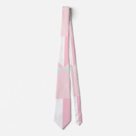Rosa Mint Abstrakt Populär Kollektion Slips