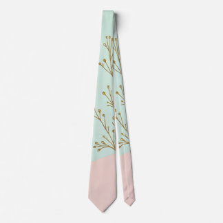 Rosa Mint Abstrakt Trendig Kollektion Slips