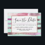 Rosa Mint Grönt Nagel polska Glitter Brushstrokes Spara Datumet<br><div class="desc">Rosa Mint Grönt Nagel polska Glitter Brushstrokes</div>