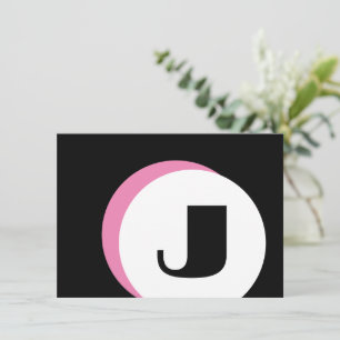 ROSA Mod Monogram fet inledande anteckningskort fö