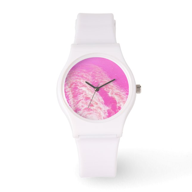 Rosa mode armbandsur (Framsida)