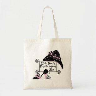 Rosa Mode Tote Bag Tygkasse