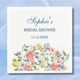 Rosa Modern Bright Blommigt Ro Möhippa Pappersservett