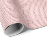 Rosa Modern Faux Foil Linjer jul Presentpapper<br><div class="desc">Rosa Modern Faux Foil Linjer Julafton Wrapping Papper *Inte riktig folie</div>
