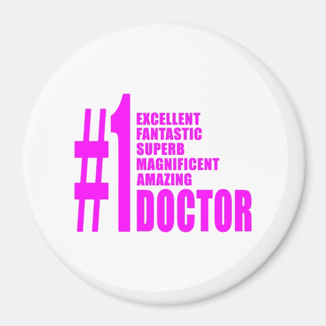 Rosa Modern Läkare: nummer ett Doktor Magnet (Framsidan)