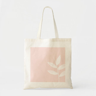 Rosa Modern Löv Canvas Bag Tygkasse