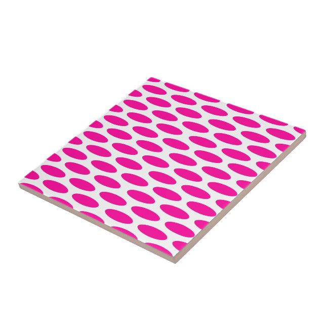 Rosa modern Oval på Emporiomoffa Kakelplatta (Sidan)