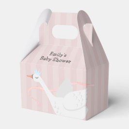 Rosa Modern Whimsical Princess Svan Baby Shower Presentaskar